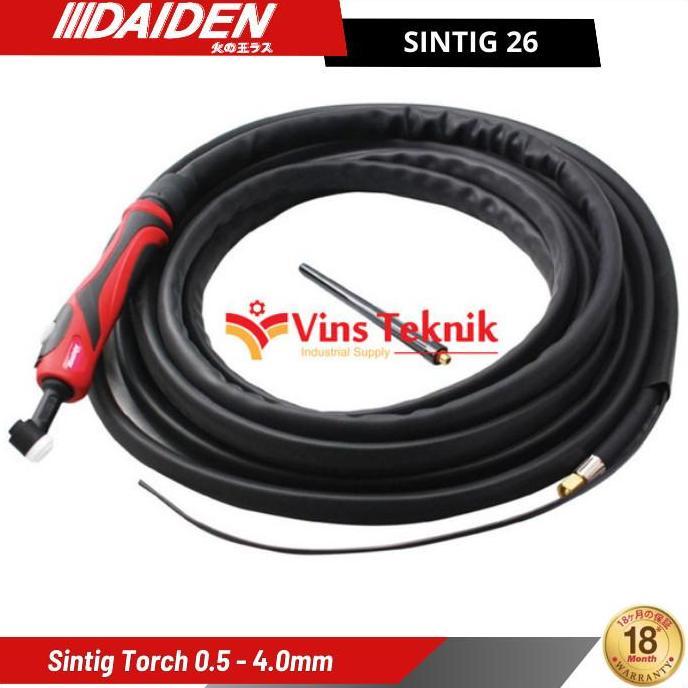 Terjangkau Daiden Sintig 9.17.18.26 Torch Stang Las Argon Tig Sintig