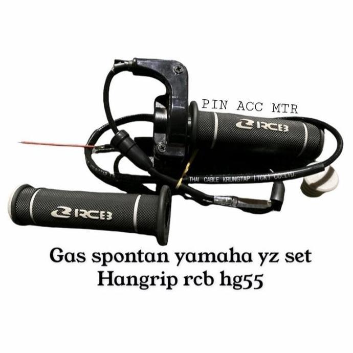 Hangrip Rcb HG55 Hanfat rcb Slop gas rcb + Gas Spontan Yamaha Yz Terlaris