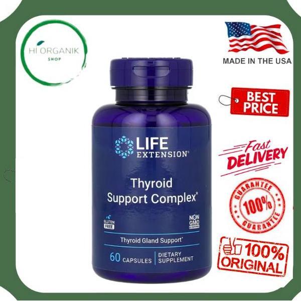 Life Extension Thyroid Support Complex 60 Capsules Original