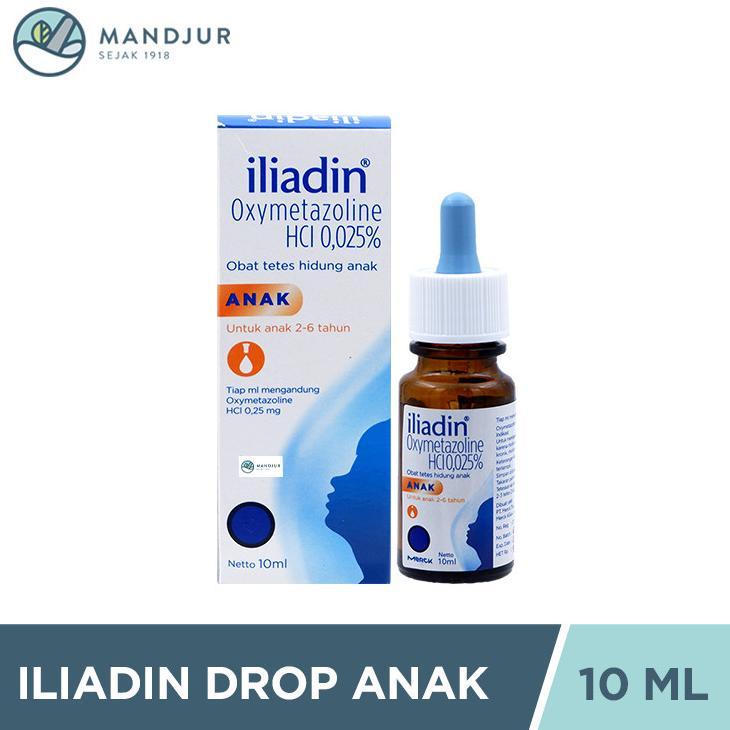 Iliadin Drop 10 mL - Tetes Hidung Anak