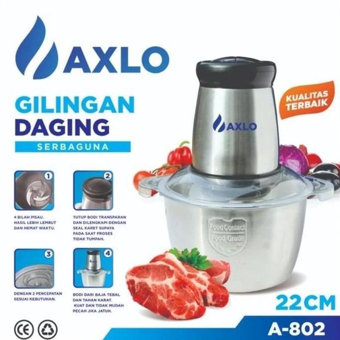 chopper stainless steel 2l 685 sx