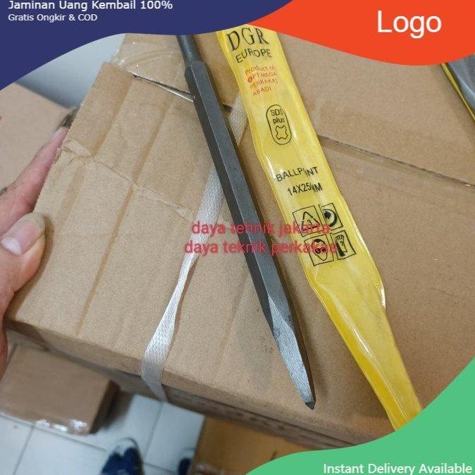 dgr mata bobok sds plus point 14x250mm / bobok sds plus lancip dgr