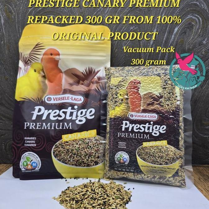VERSELE LAGA PRESTIGE CANARY 300 GR PAKAN KENARI BIJIAN KENARI