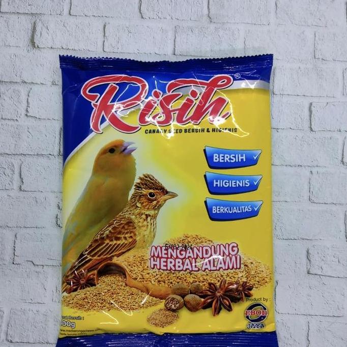 EBOD RISIH PAKAN BURUNG KENARI & BRANJANGAN 400gr