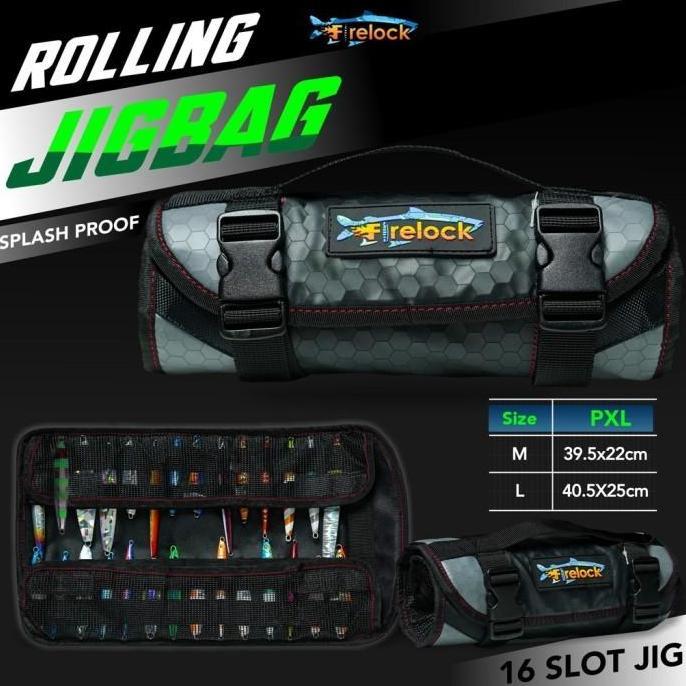 FIRELOCK ROLLING JIG BAG | TAS METAL JIG | TEMPAT METAL JIG
