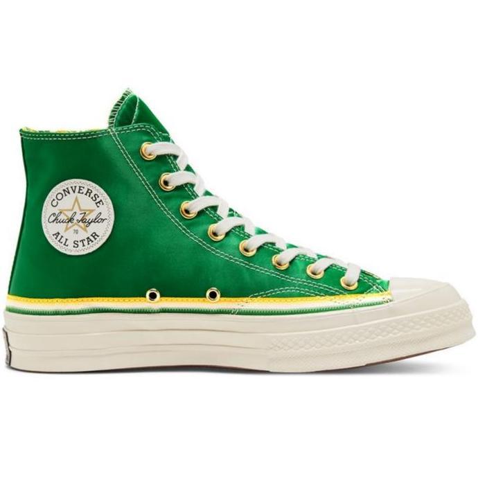 Sepatu Sneakers Pria Converse Chuck 70 High x NBA Celtic Green 167060C