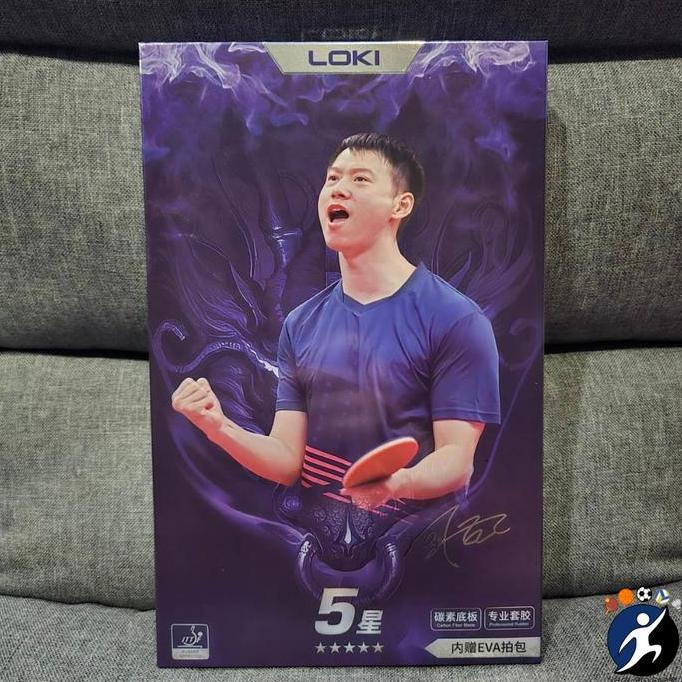 Bat Pingpong Loki 5 Star Carbon Tube Tech ORIGINAL