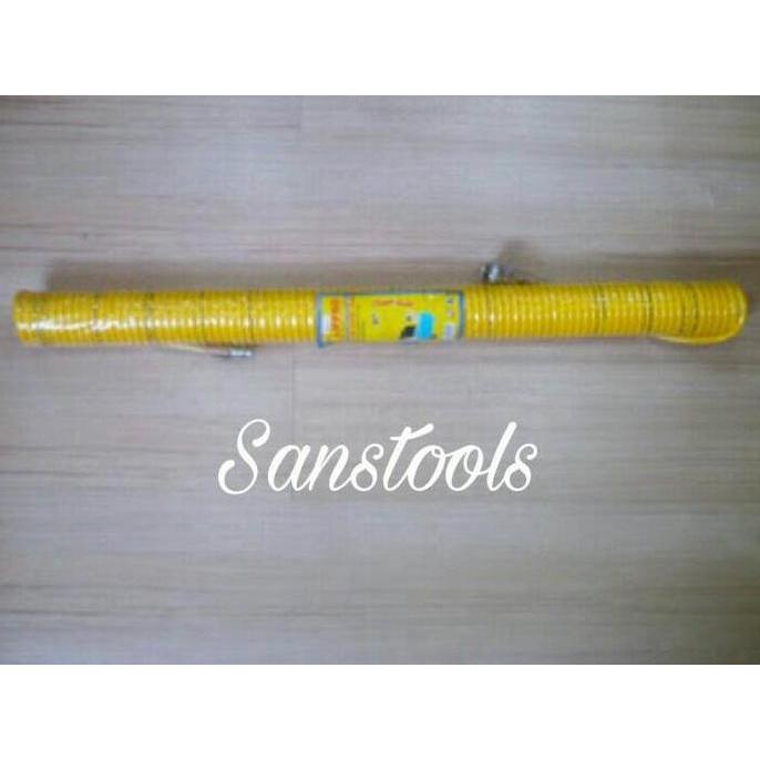 selang kompresor spiral / selang recoil 9 meter LIPPRO JAPAN
