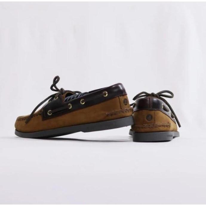 Sepatu Boatshoe Sperry Top-Sider Nubuck Brown Original