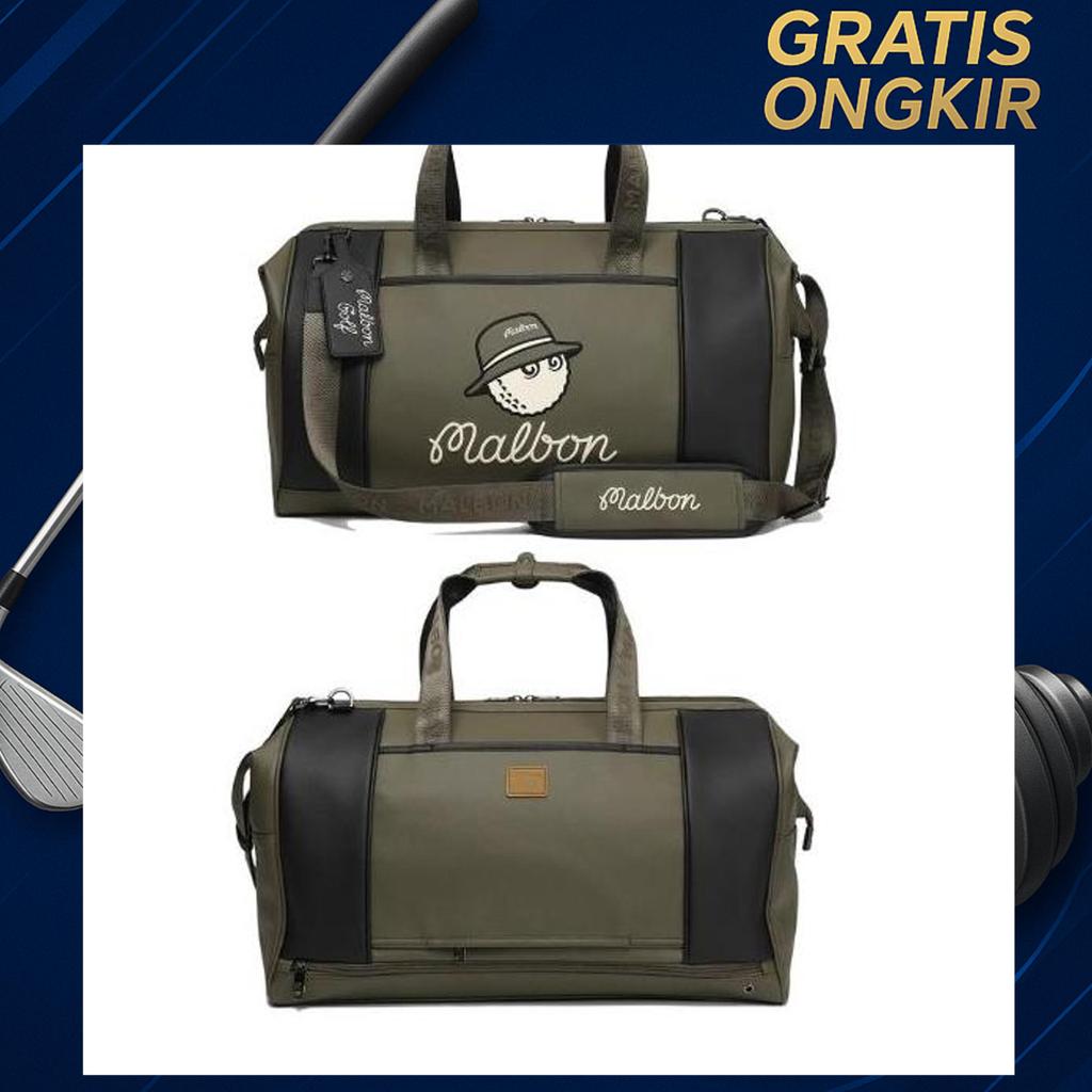 Boston Bag Golf Tas Pakaian Duffle Golf Thompson Korean