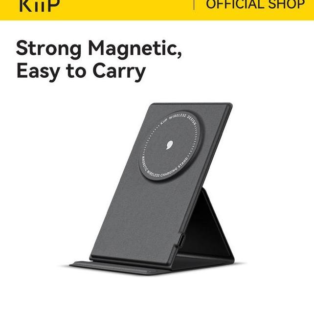 Kiip Wireless W50 Magnetic Stand Wireless Charger 15W Phone Holder