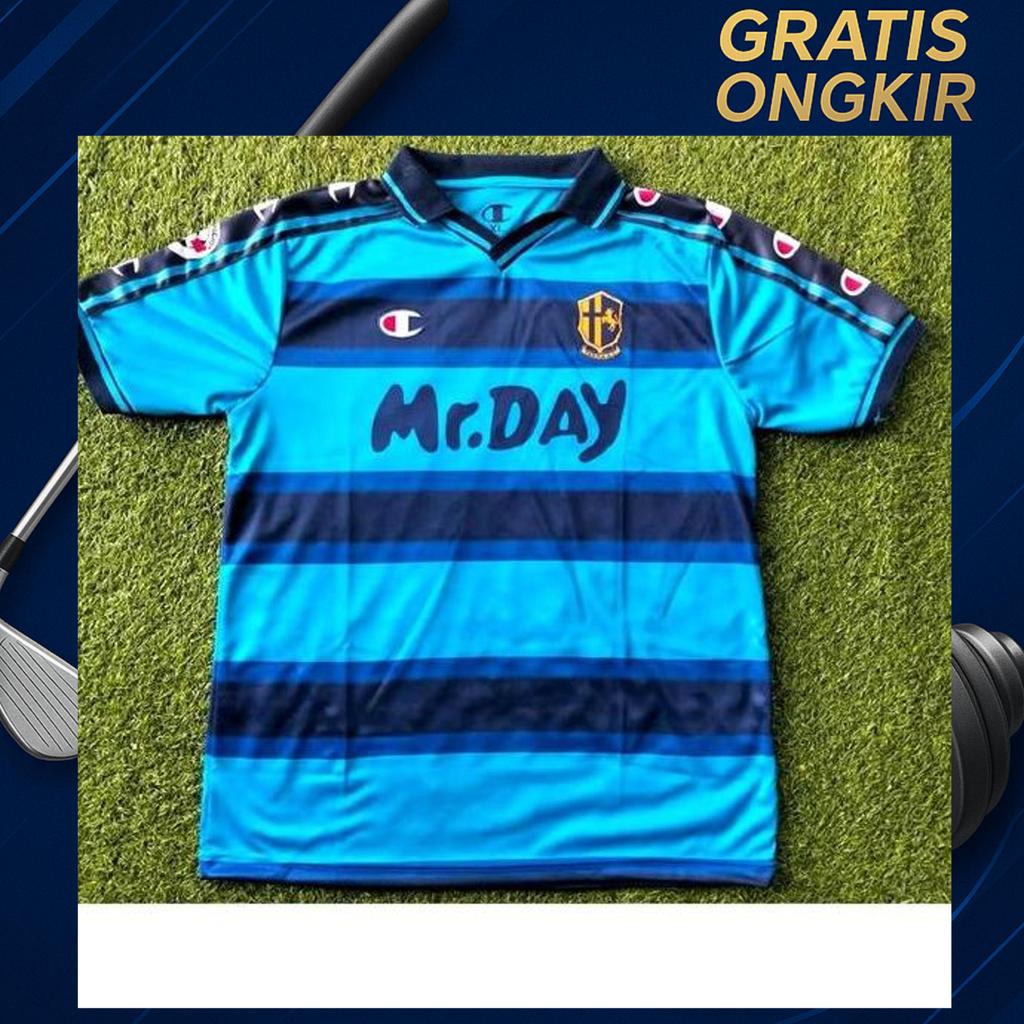 Jersey Retro Parma Gk Blue Size Lengkap Vintage Classic