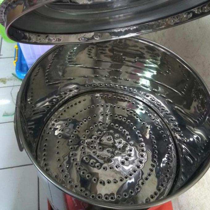 Dandang stainless 40 / Langseng / Steamer / Kukusan stainless