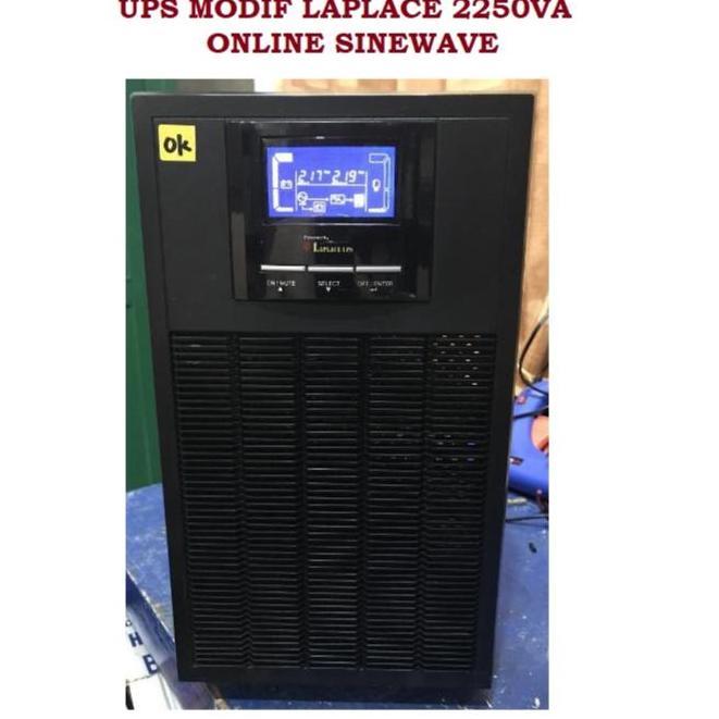 UPS MODIFIKASI Ups Laplace MP NC Smart 2250Va /1600W ONLINE SINEWAVE