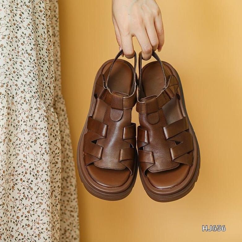 Terlaris SANDAL RETRO ROMAN IMPORT HJ656