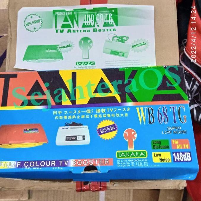 Booster Antena TV Tanaka Atas Bawah : Wb68TG
