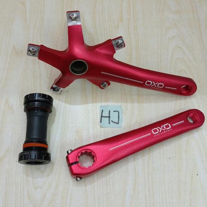 Crank Arm OXO BCD130 Hollotech II HT2 Seli minion Sepeda lipat