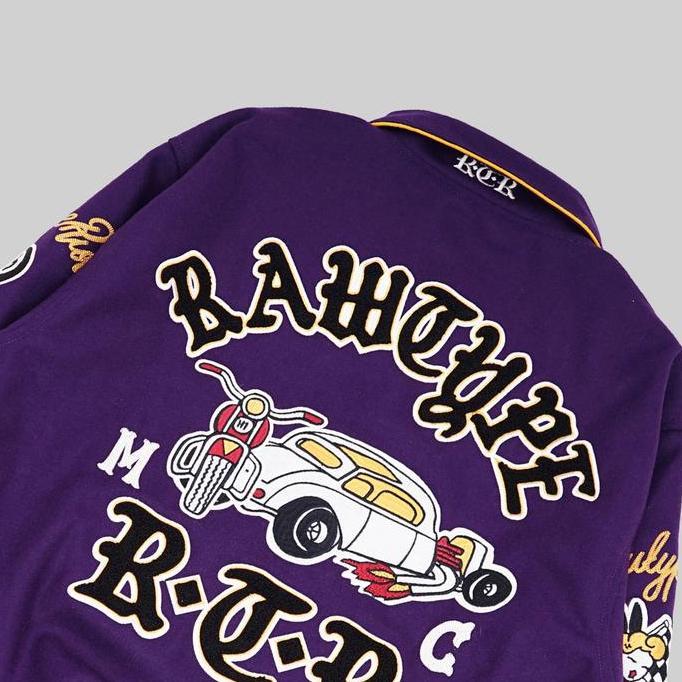 Promo Rawtype Riot Old Hot Riot Jacket - Purple