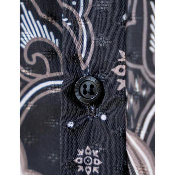 Sale Laskala Batik Premium Surya Kemeja Batik Pria Slimfit Lengan Panjang