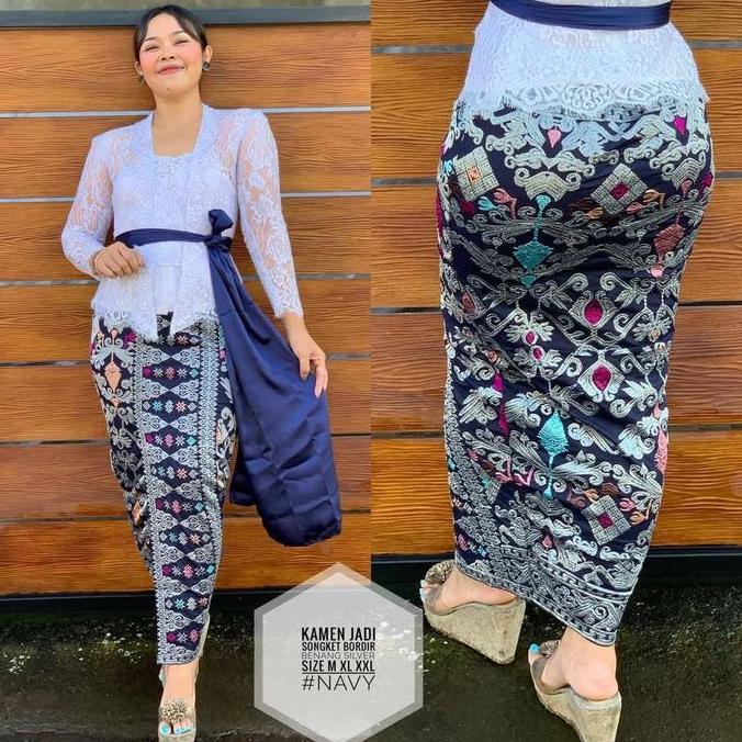 Kamen Jadi Songket Bordir / Kamen Jadi Songket Bordir Motif Terbaru