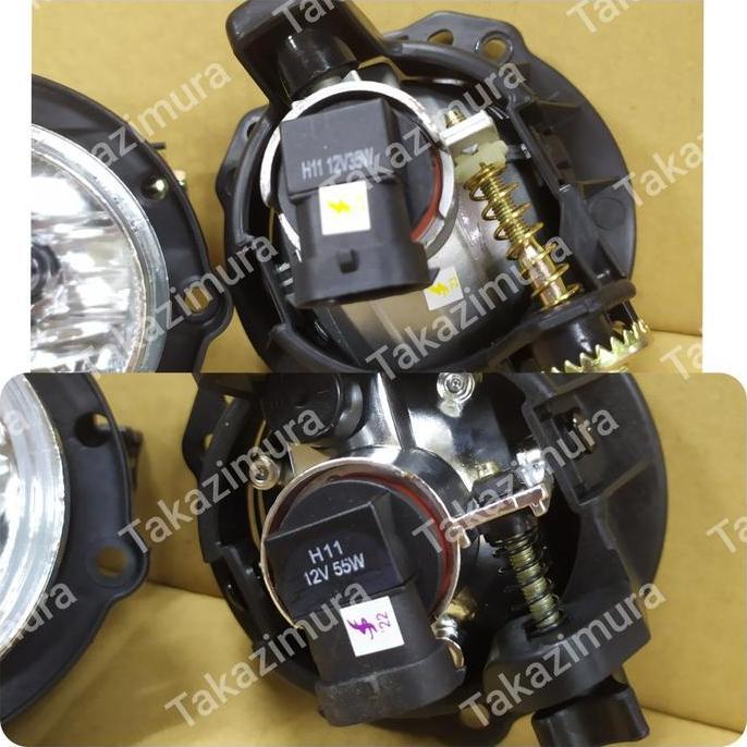 Foglamp fog lamp New Agya Ayla (ONLY KACA) Terlaris