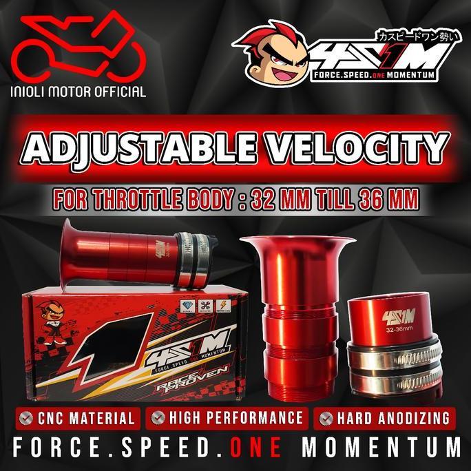 VELOCITY RACING 4S1M 32MM 34MM 36MM AJUSTABLE VELOCITY UNIVERSAL THROTTLE BODY TB 32 34 36 MM MX KIN
