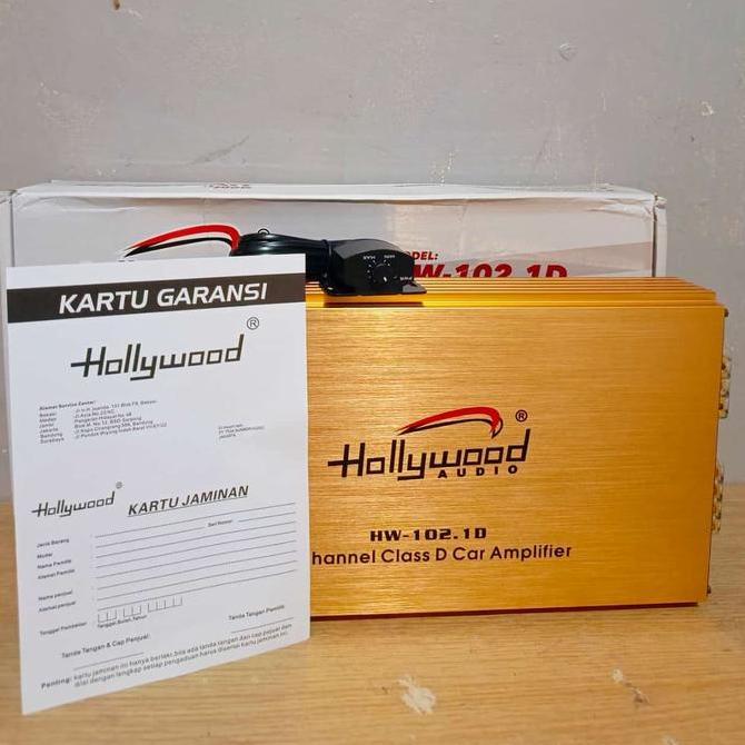 Monoblock Hollywood HW 102.1 D Class D Monoblock Hollywood Terlaris