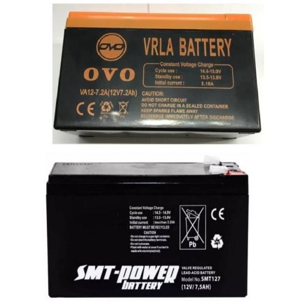 BATTERY SPRAYER MSA aki battery batre accu sprayer elektrik 12V 7Ah