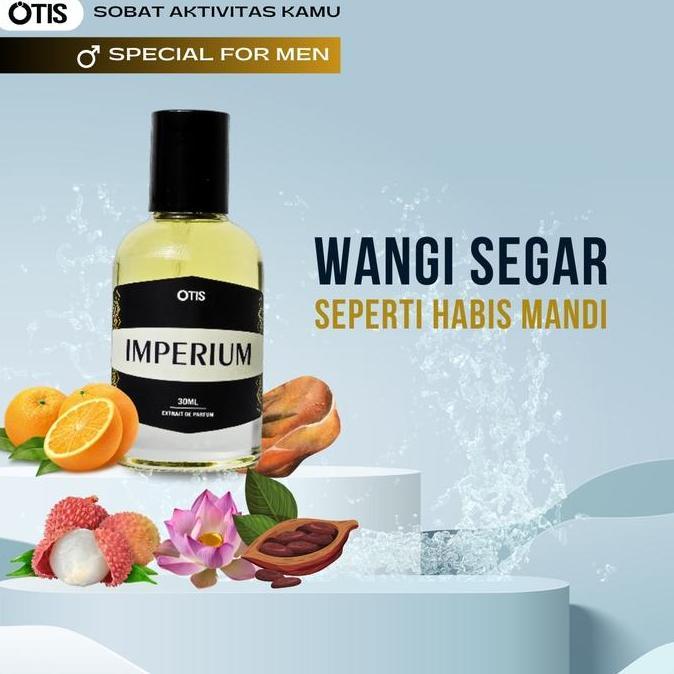 Otis Parfum Imperium - Parfum Pria tahan lama - Extrait de parfum