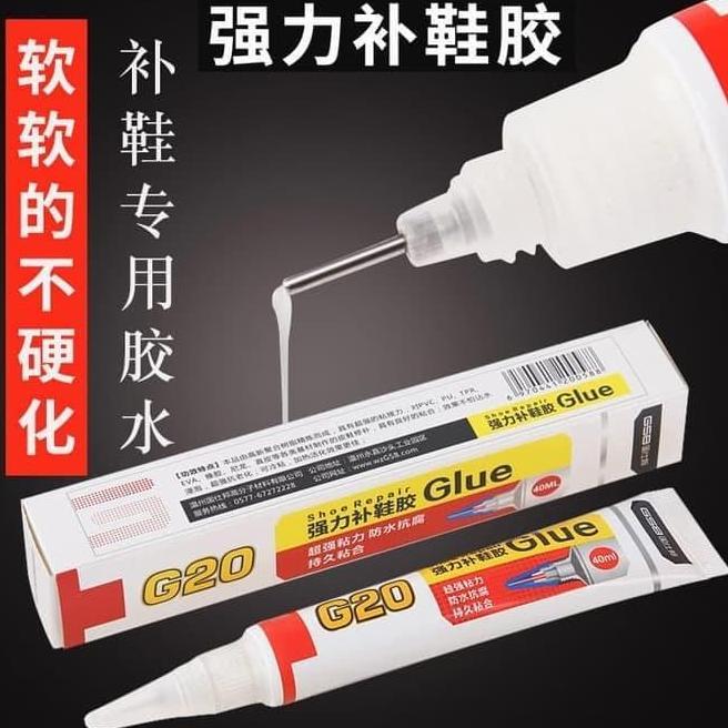 Lem Sepatu G20 40Ml Shoe Repair Glue Sepatu Basket Hh Heels