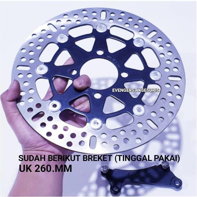PIRINGAN CAKRAM DISC BRAKE DEPAN LEBAR BESAR BEAT LAMA-KARBU-BEAT FI