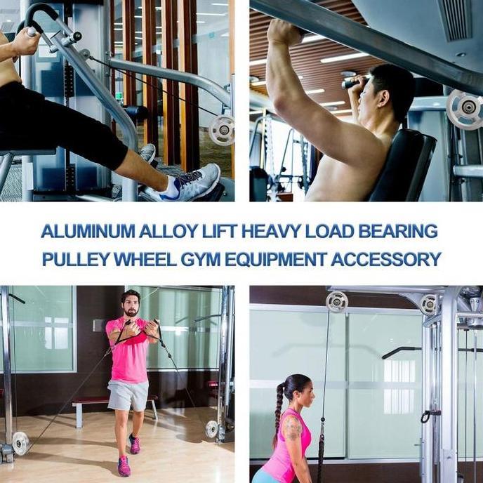 88MM RODA KATROL GYM PULLEY GYM RODA TALI SLING UNTUK PERALATAN GYM