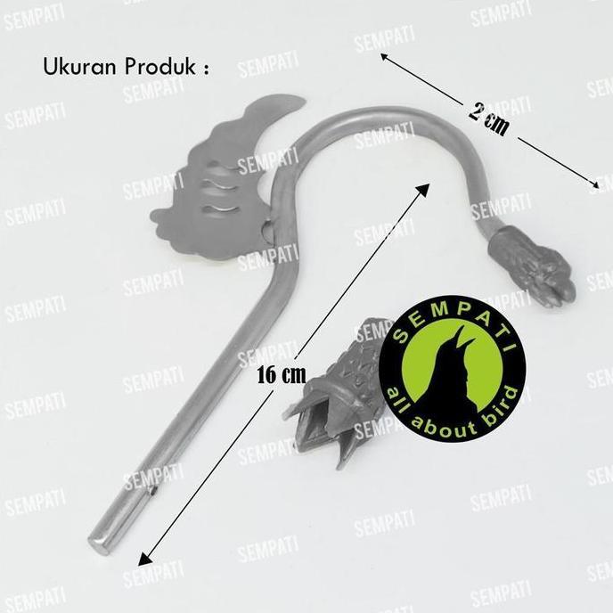 SEMPATI Gantungan Sangkar Perkutut Motif Kipas Gantungan Cantolan Sangkar Kandang Kurungan Burung Pe