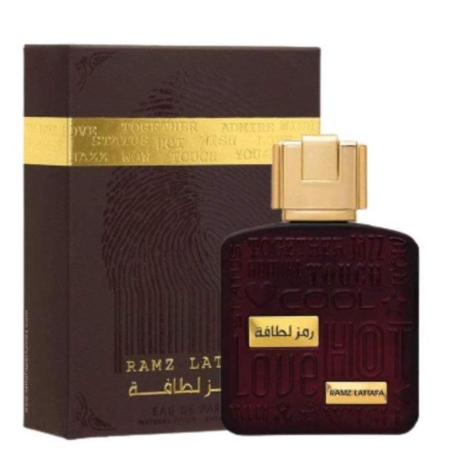 Perfume Ramz Lattafa Gold For Man & Ramz Latafa Silver For Women 100