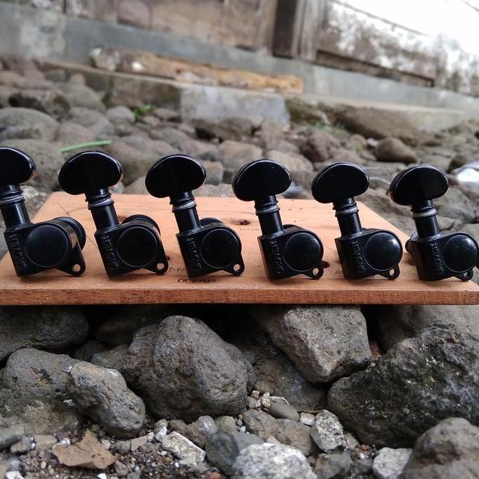 Dryer Gitar Grover 205BC 6 In Line Tuners Mini Rotomatic