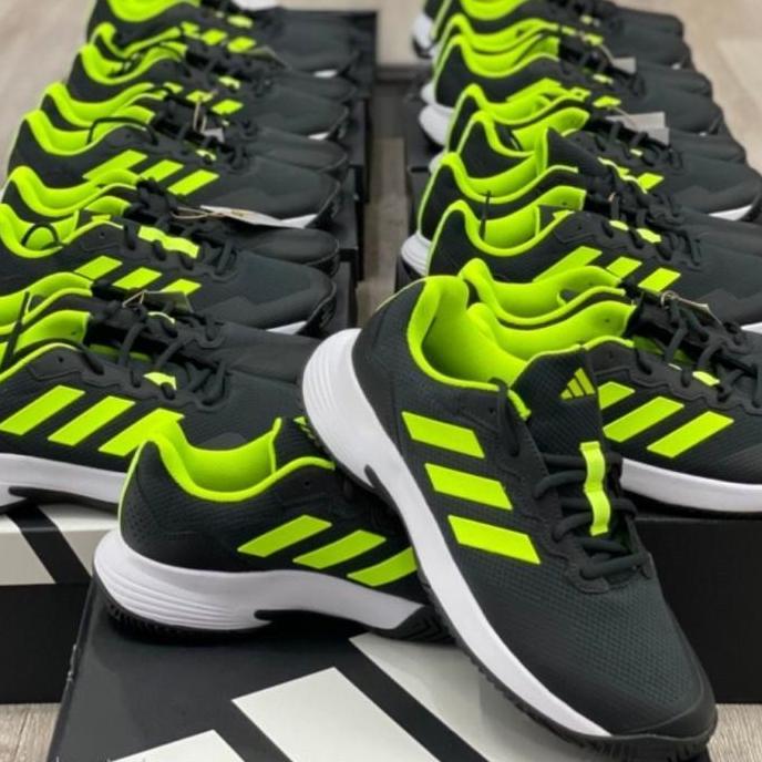 TERBARU - NEW 2025 Sepatu Tenis Adidas Game Court BLACK / Sepatu Adidas GameCourt / Game Court Tenni