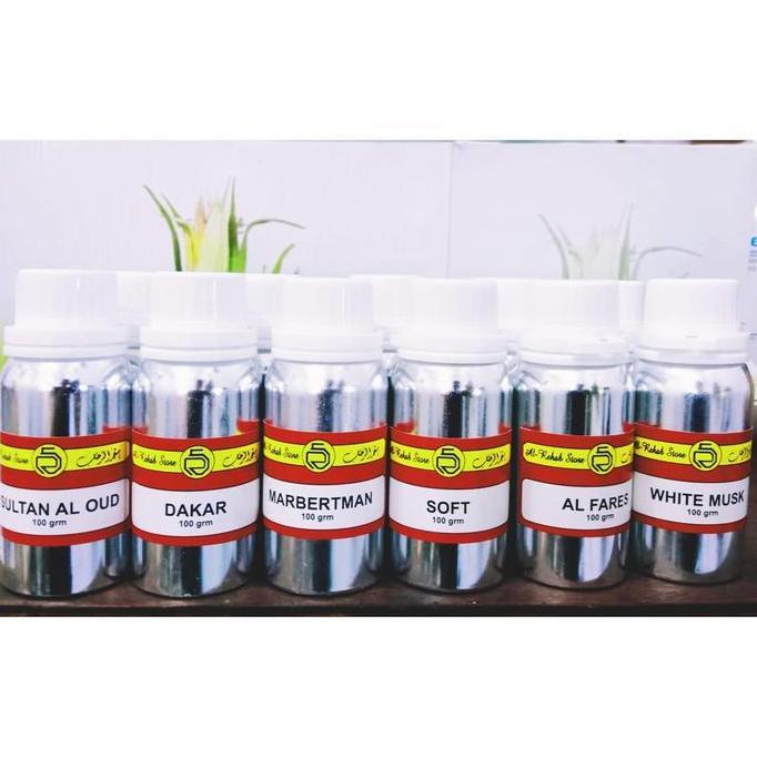 BIBIT PARFUM SILVER AL REHAB SEGEL 100 GRAM ORIGINAL