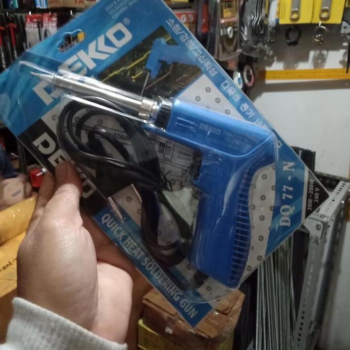 solder listrik tembak DEKKO 20 - 220watt kwalitas sangat bagus