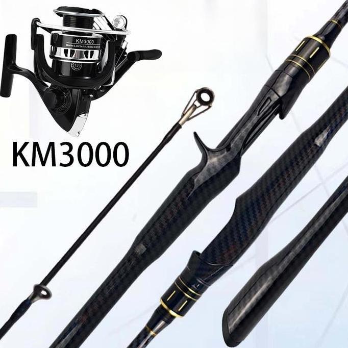 elimasanuk - daiwa joran 1.65-2.1m casting shadowlite black tarantula bc set
