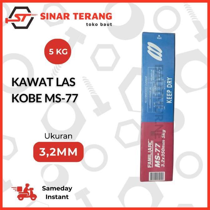 (5KG) Kawat Las KOBE MS77 3.2mm / Welding Electrode