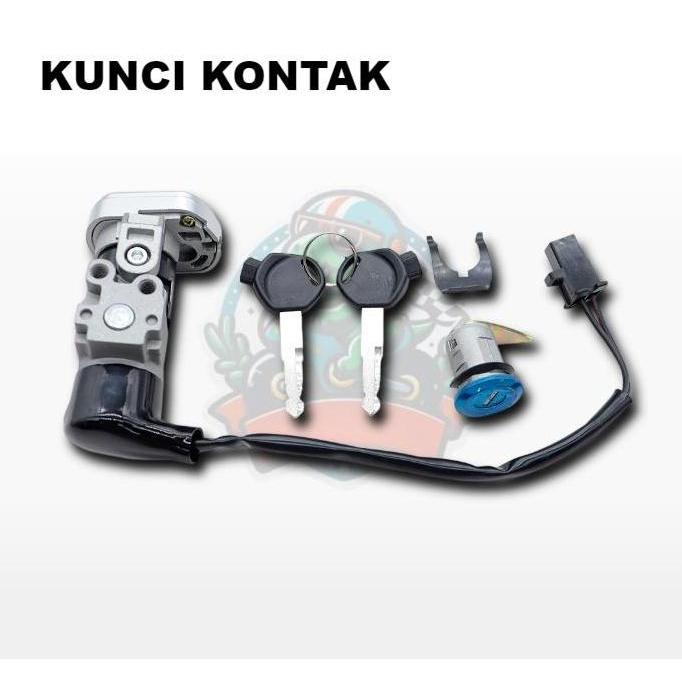 DA39 - Kunci Kontak Set K25 Keyset Beat Karbu Beat FI Beat Pop Beat ESP Kunci Motor 1 Set Key Set Ko