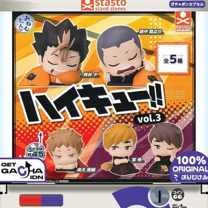 Gachapon Haikyuu Onemutan Figure Vol. 3 Jepang Ori GetGachaIDN
