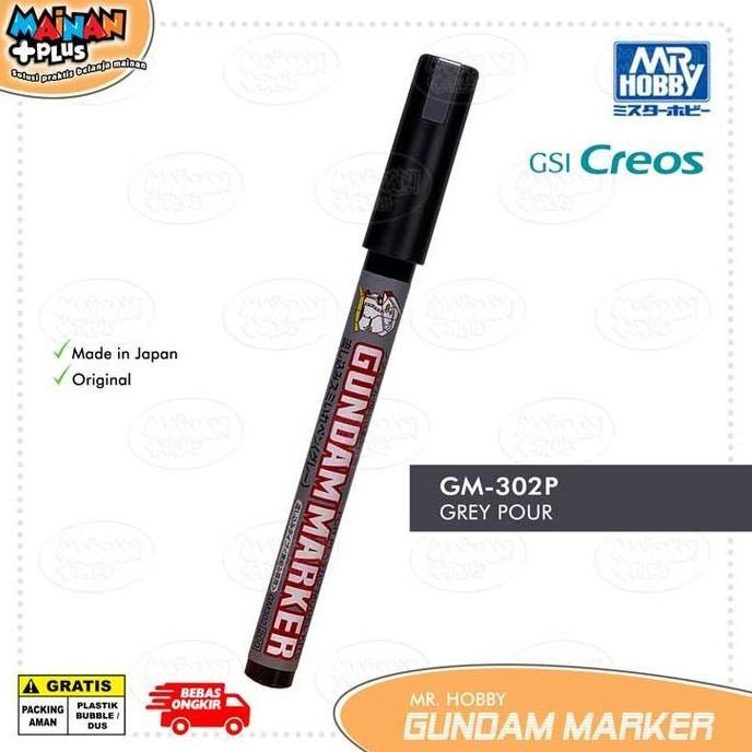 Gundam Marker GM302 Mr Hobby Pour Type Grey GM 302 Model Kit
