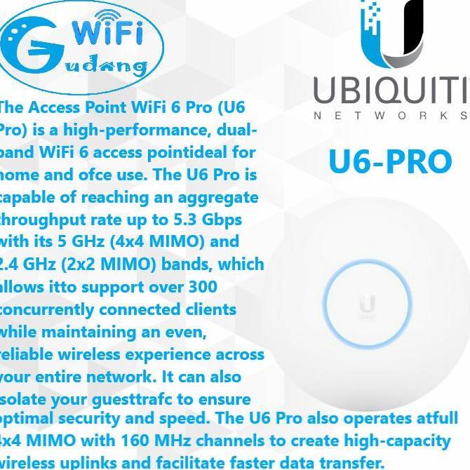 Ubiquiti Unifi U6-PRO Acccess Point WiFi 6 / ubiquiti unifi u6-pro