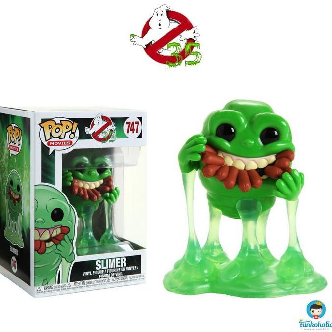 Funko POP Movies Ghostbusters - Slimer (with Hot Dogs) #747