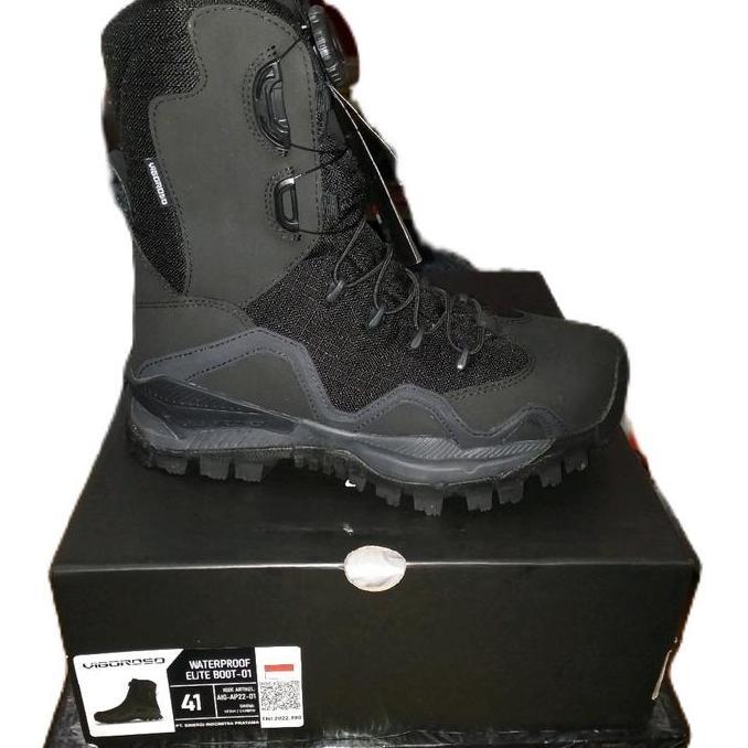 sepatu PDL tali putar vigoroso pembagian TNI