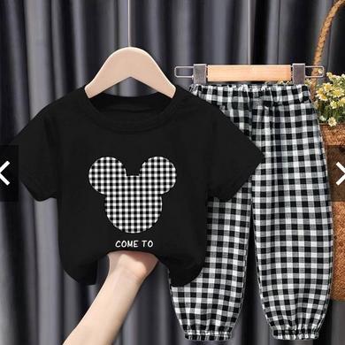 SETELAN BAJU ANAK CEWEK SERLA GAMBAR KARAKTER / SET BAJU ANAK SERLA