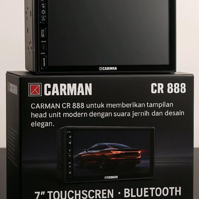 Head Unit Doube Din Deckless Carman Deckless USB MP5 Carman