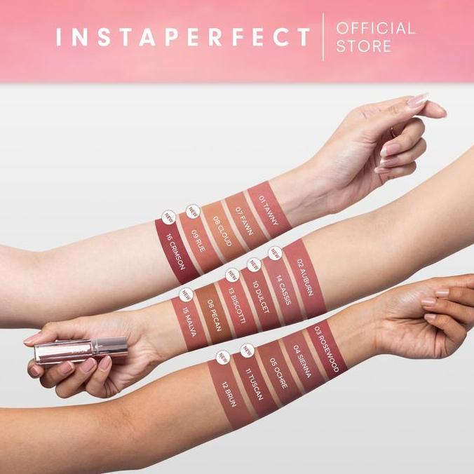 Top Creator Choice Instaperfect Suede Lip Matte (MLBB Nude Lip Cream, Cover Blurry, Transfer Resista