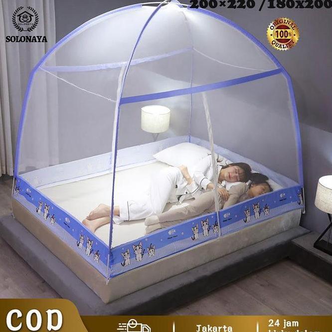 Kelambu Jumbo Kelambu Lipat C Kelambu Gantung Jumbo Tempat Tidur Dewasa King Kelambu Lipat Dewasa 20